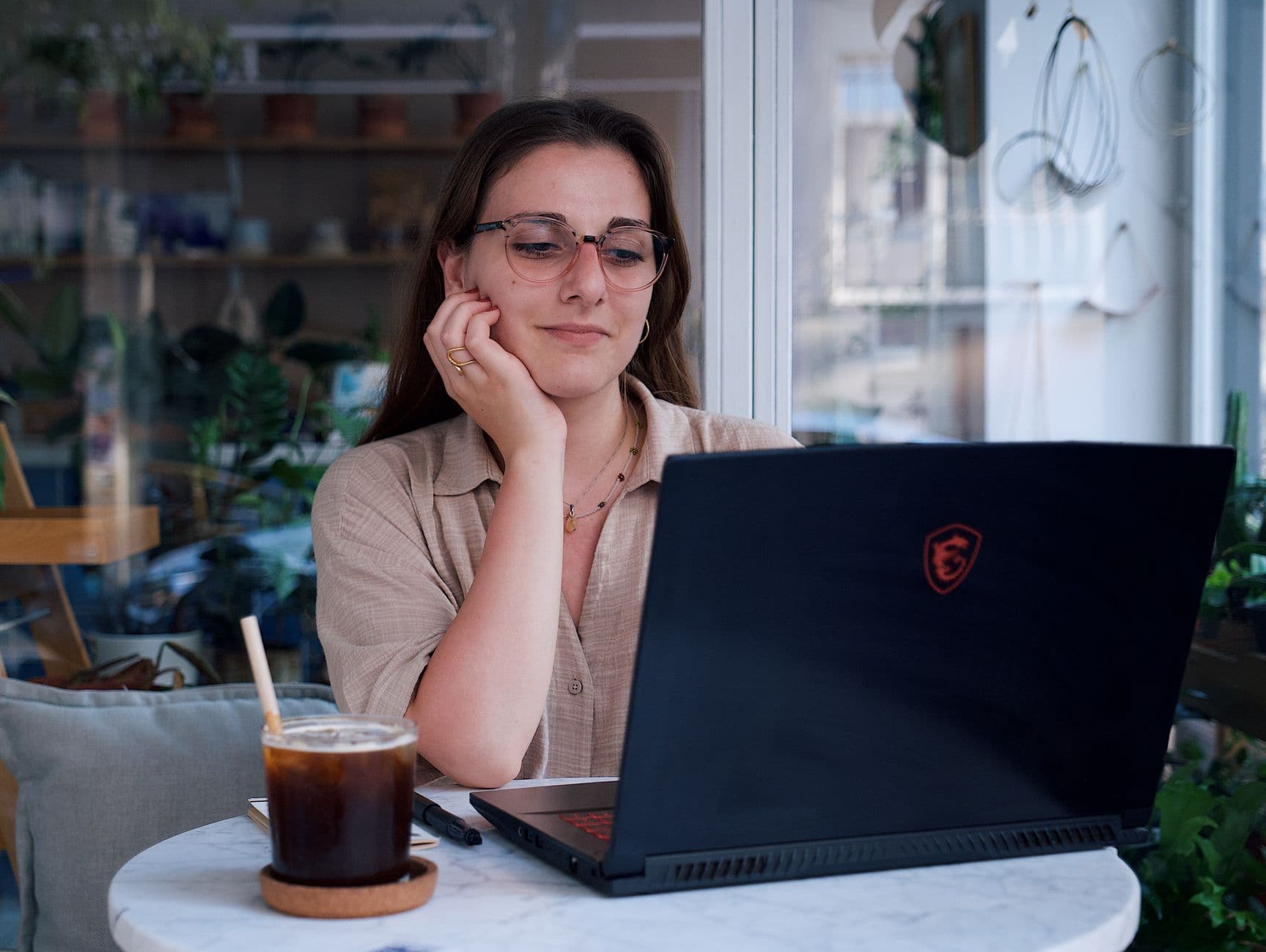 Women entrepreneur with AI Ally